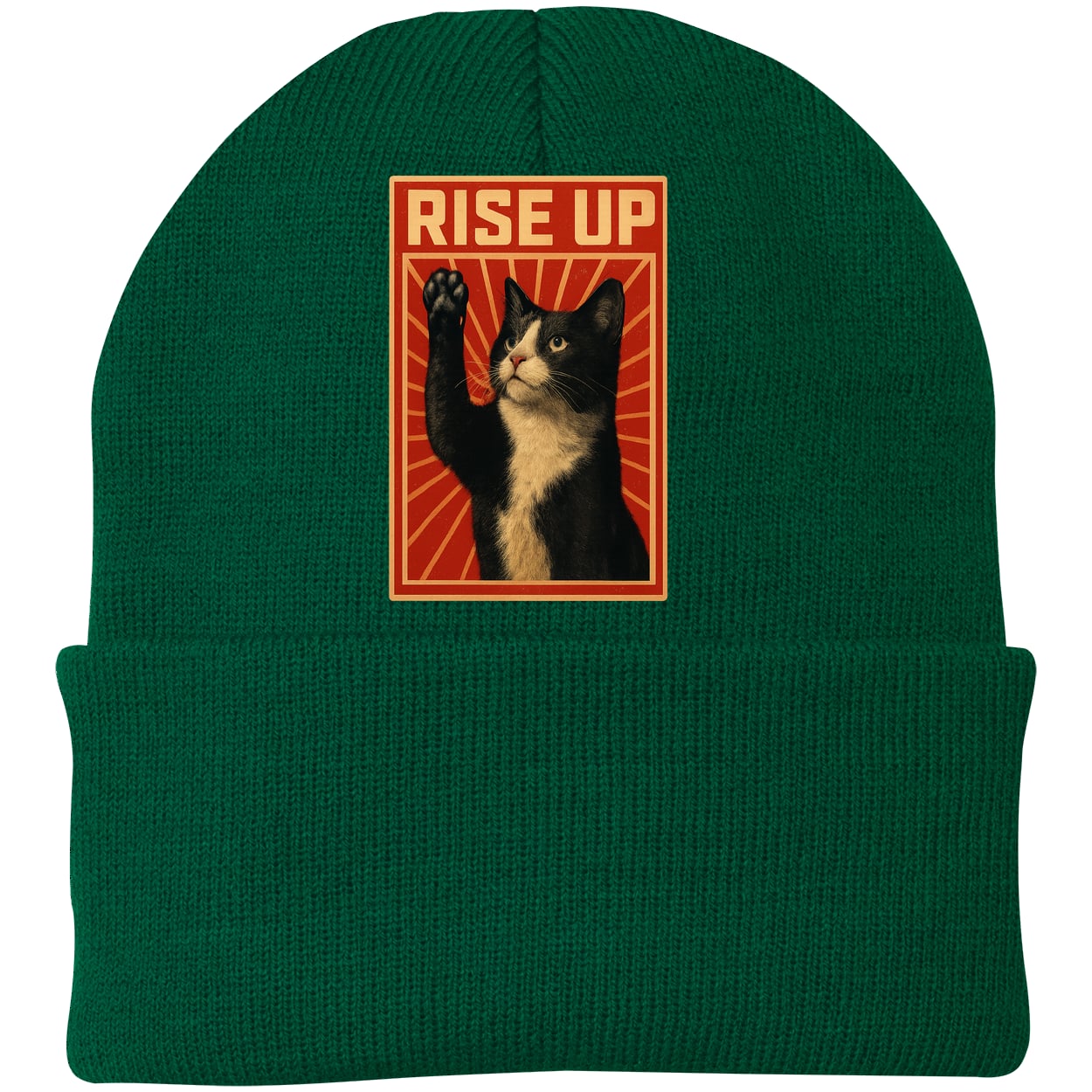 CP90 Port & Company Knit Beanie - Athletic Green