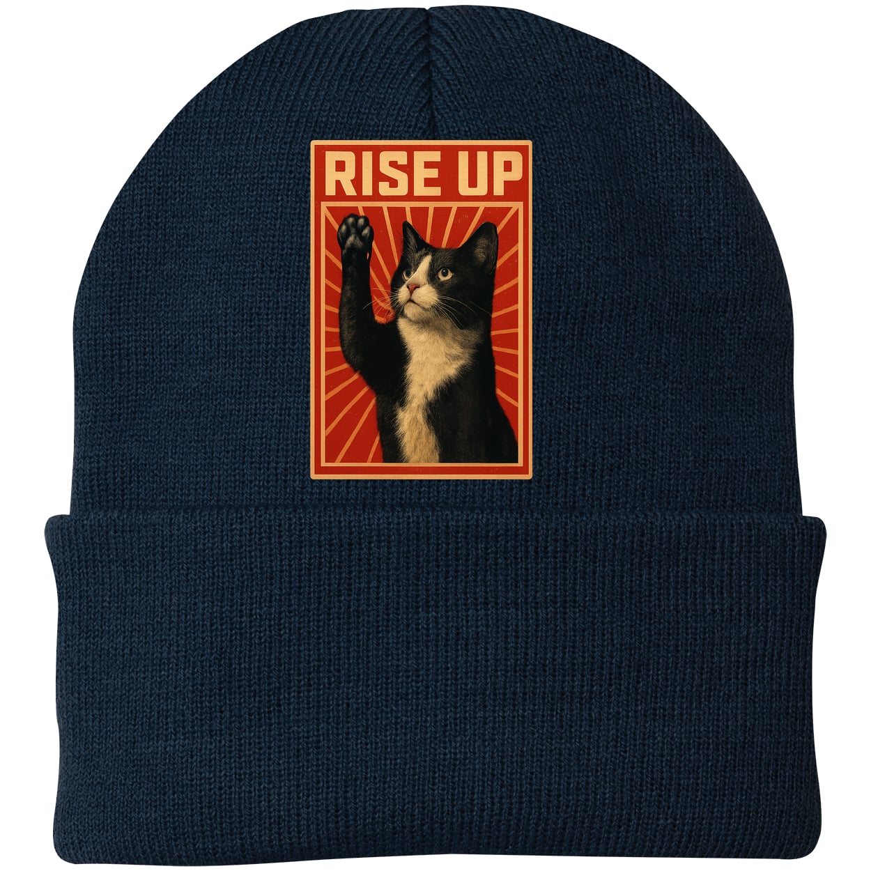 CP90 Port & Company Knit Beanie - Navy