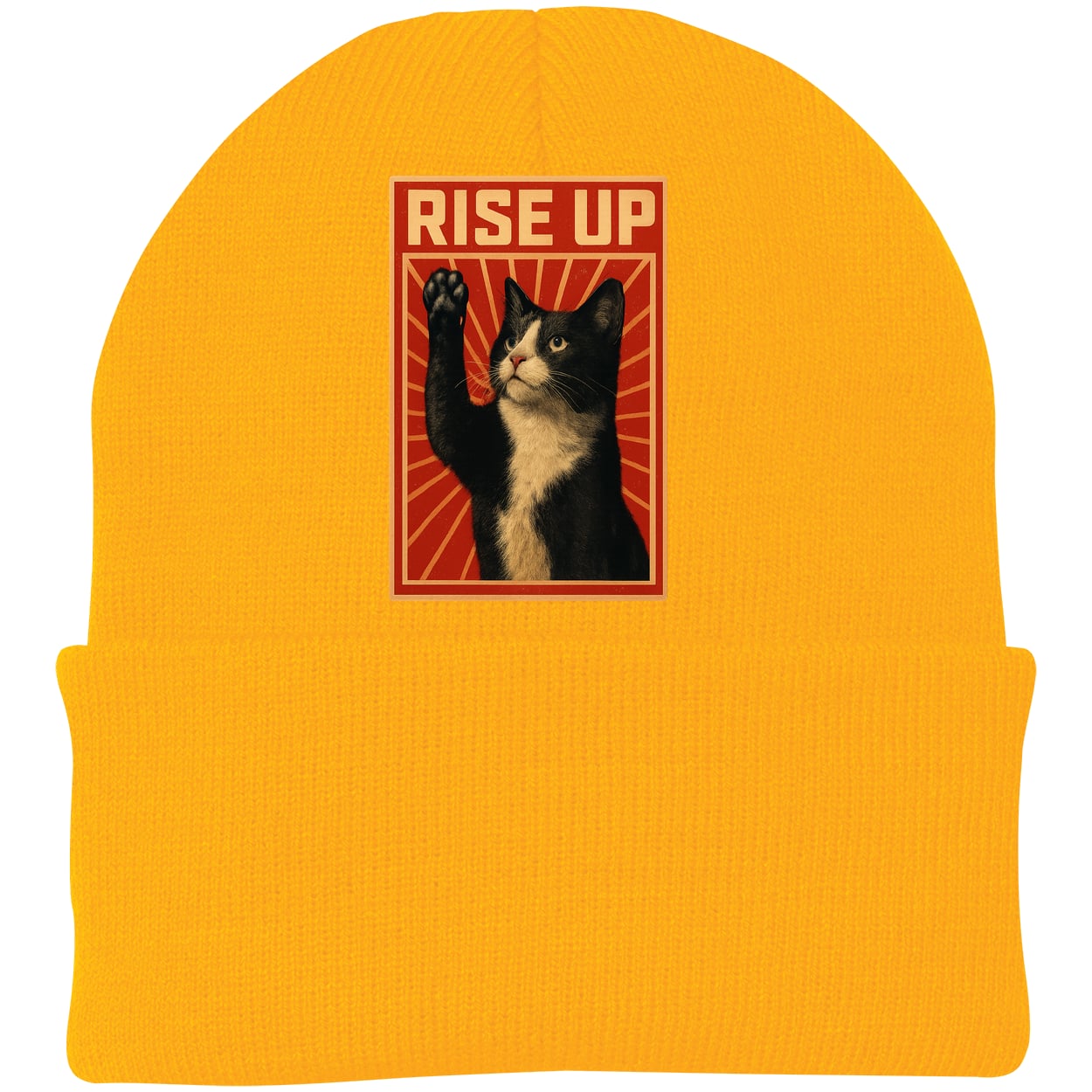 CP90 Port & Company Knit Beanie - Athletic Gold