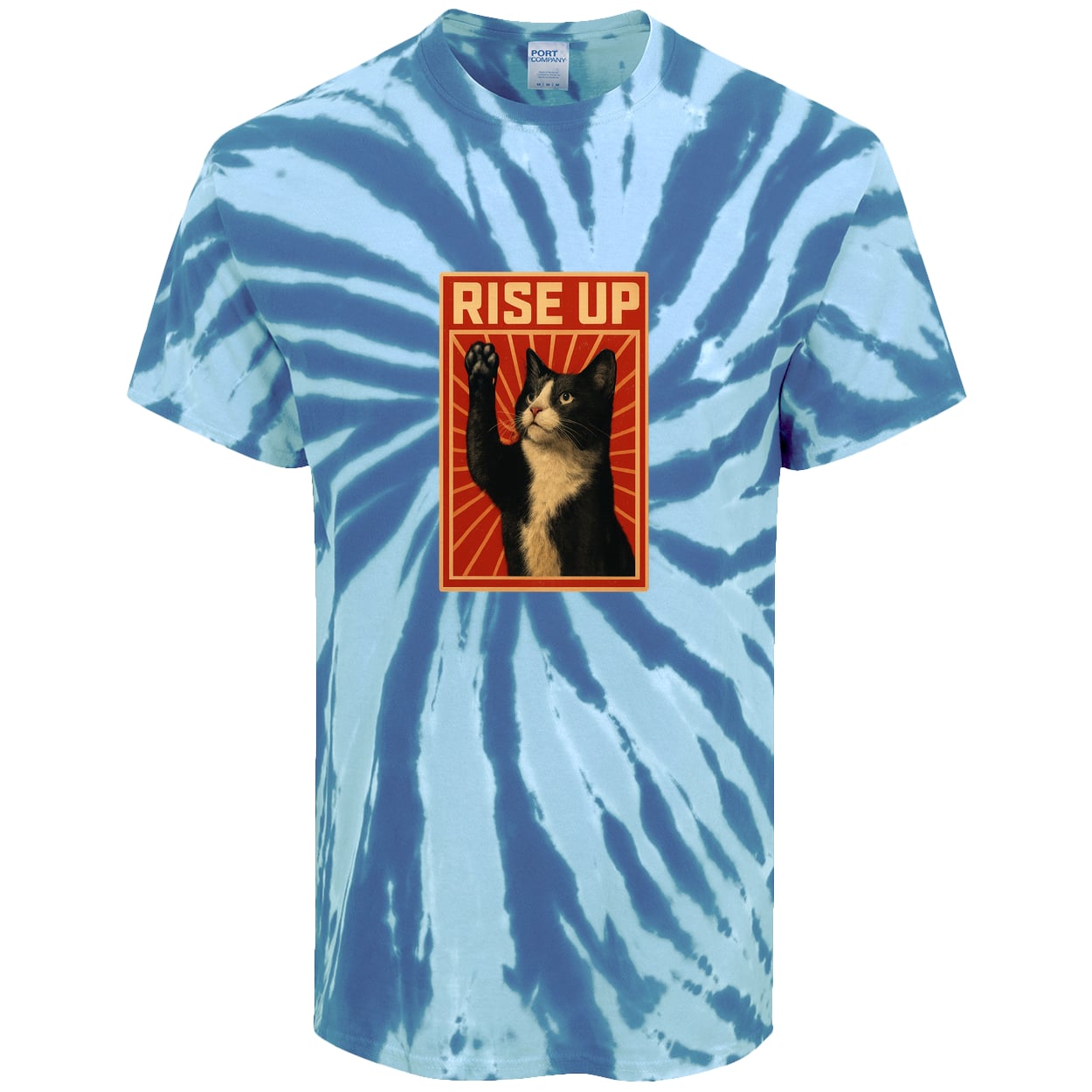 PC147 Port & Company Tie-Dye Tee - Royal