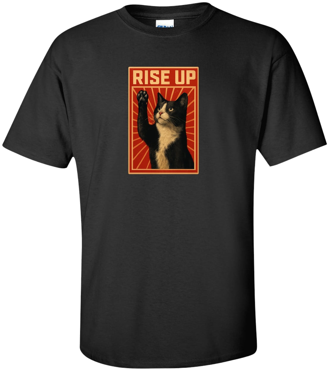 G200T Gildan Mens Tall Ultra Cotton Tee - Black