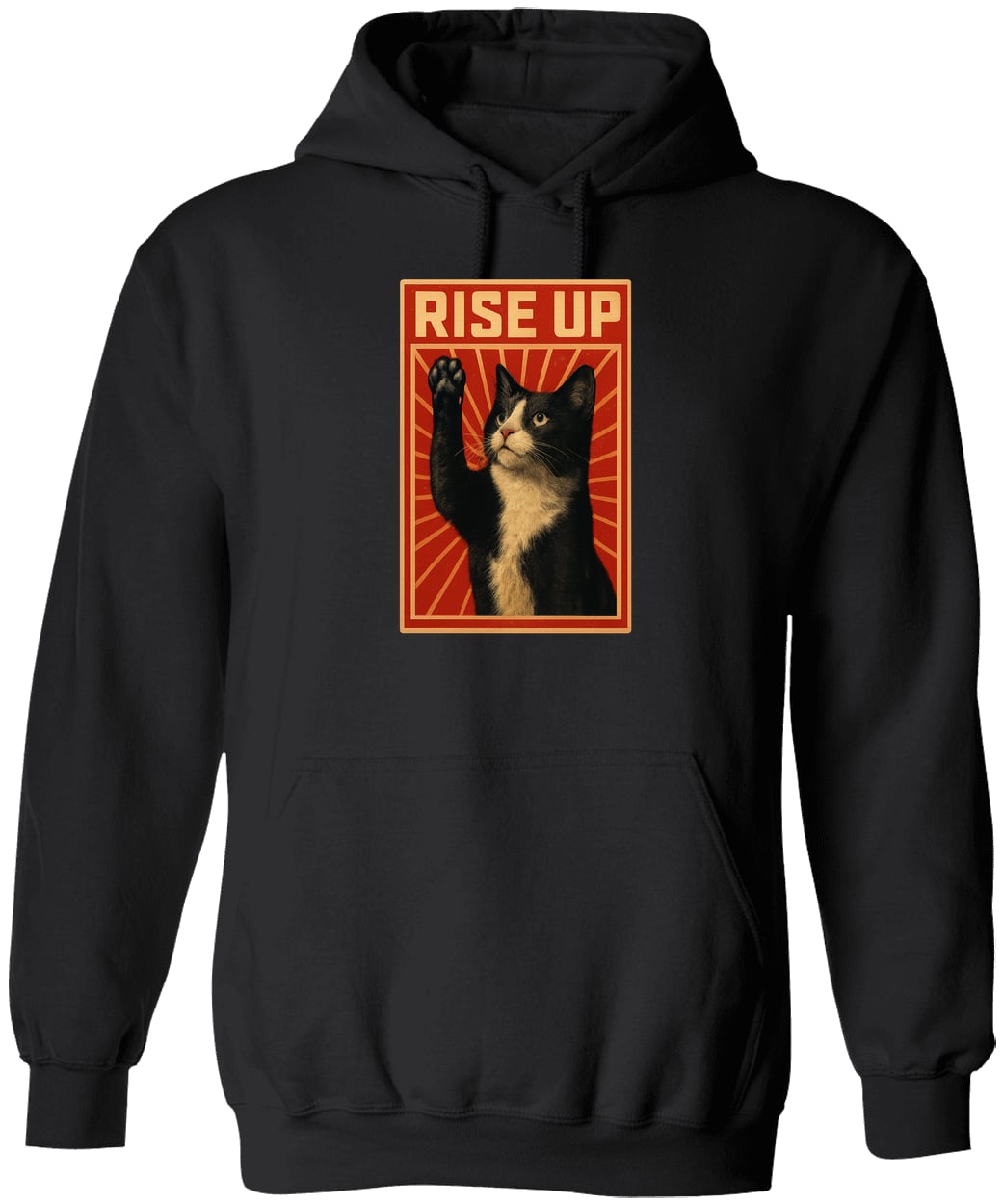 G185 Gildan Pullover Hoodie - Black