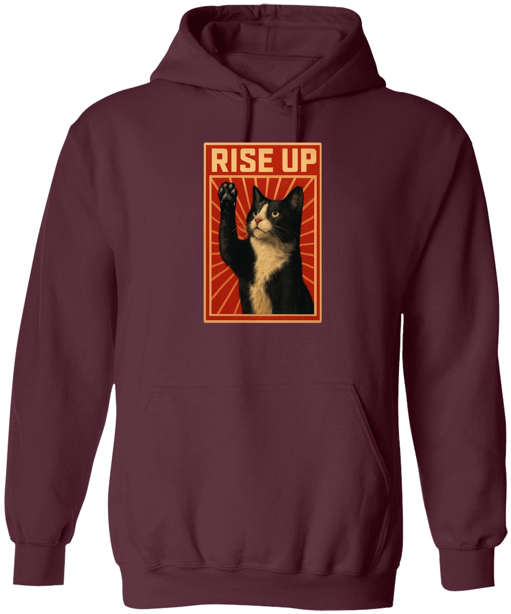 G185 Gildan Pullover Hoodie - Maroon