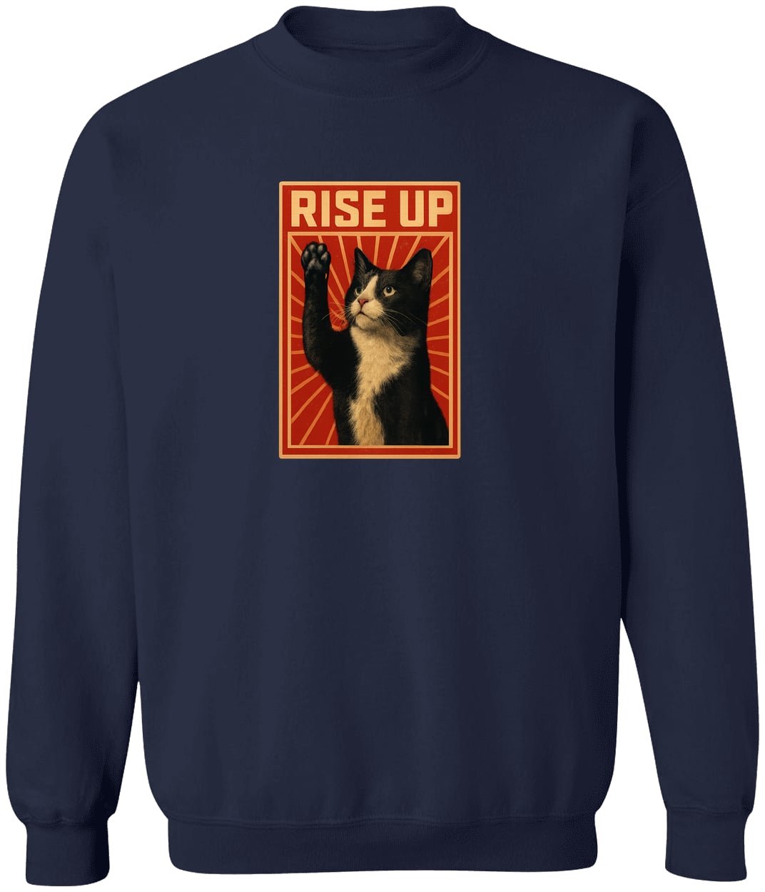 G180 Gildan Crewneck Pullover Sweatshirt - Navy