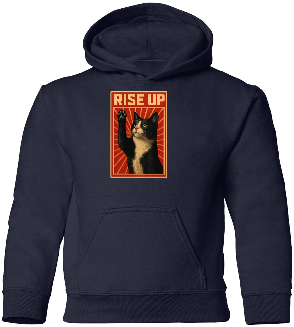 G185B Gildan Youth Pullover Hoodie - Navy