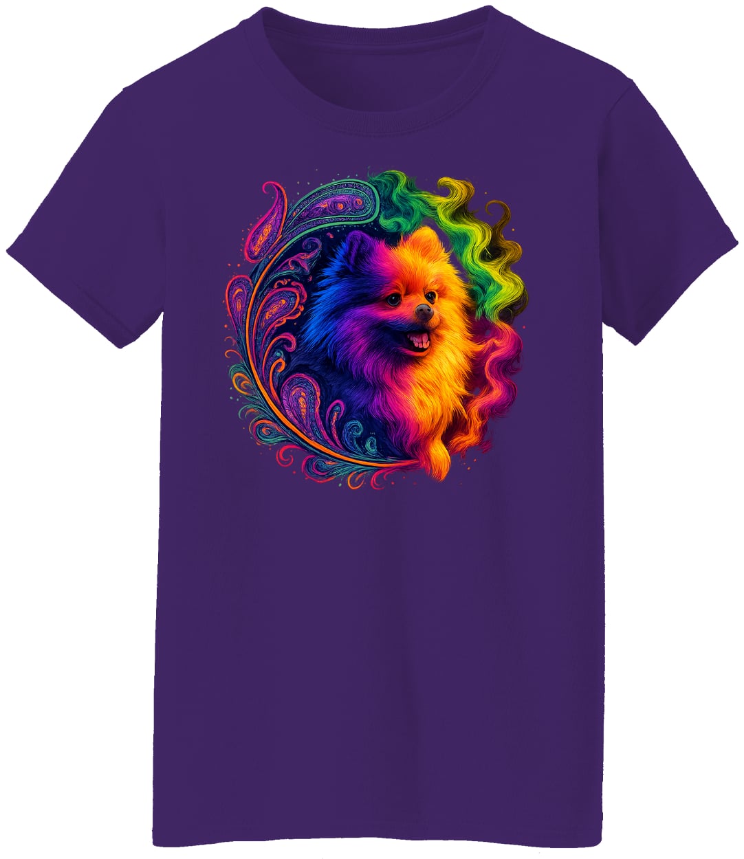 G500L Ladies' 5.3 oz. T-Shirt - Purple