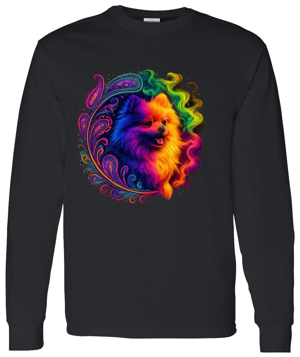 G540 LS T-Shirt 5.3 oz. - Black