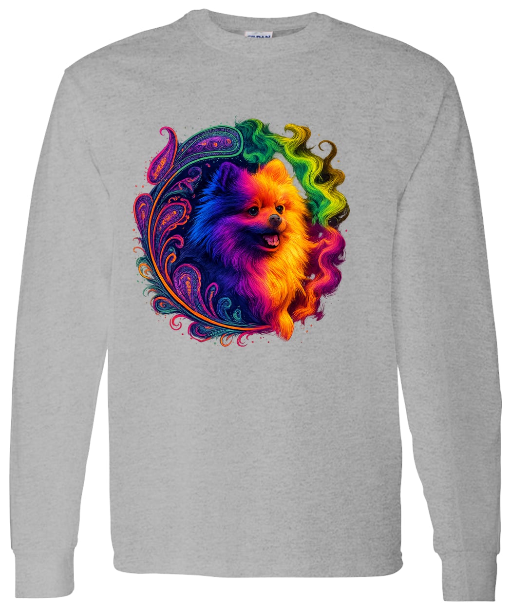 G540 LS T-Shirt 5.3 oz. - Sport Grey