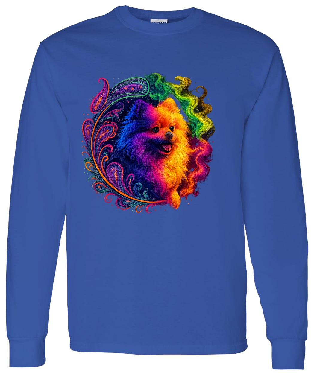 G540 LS T-Shirt 5.3 oz. - Royal