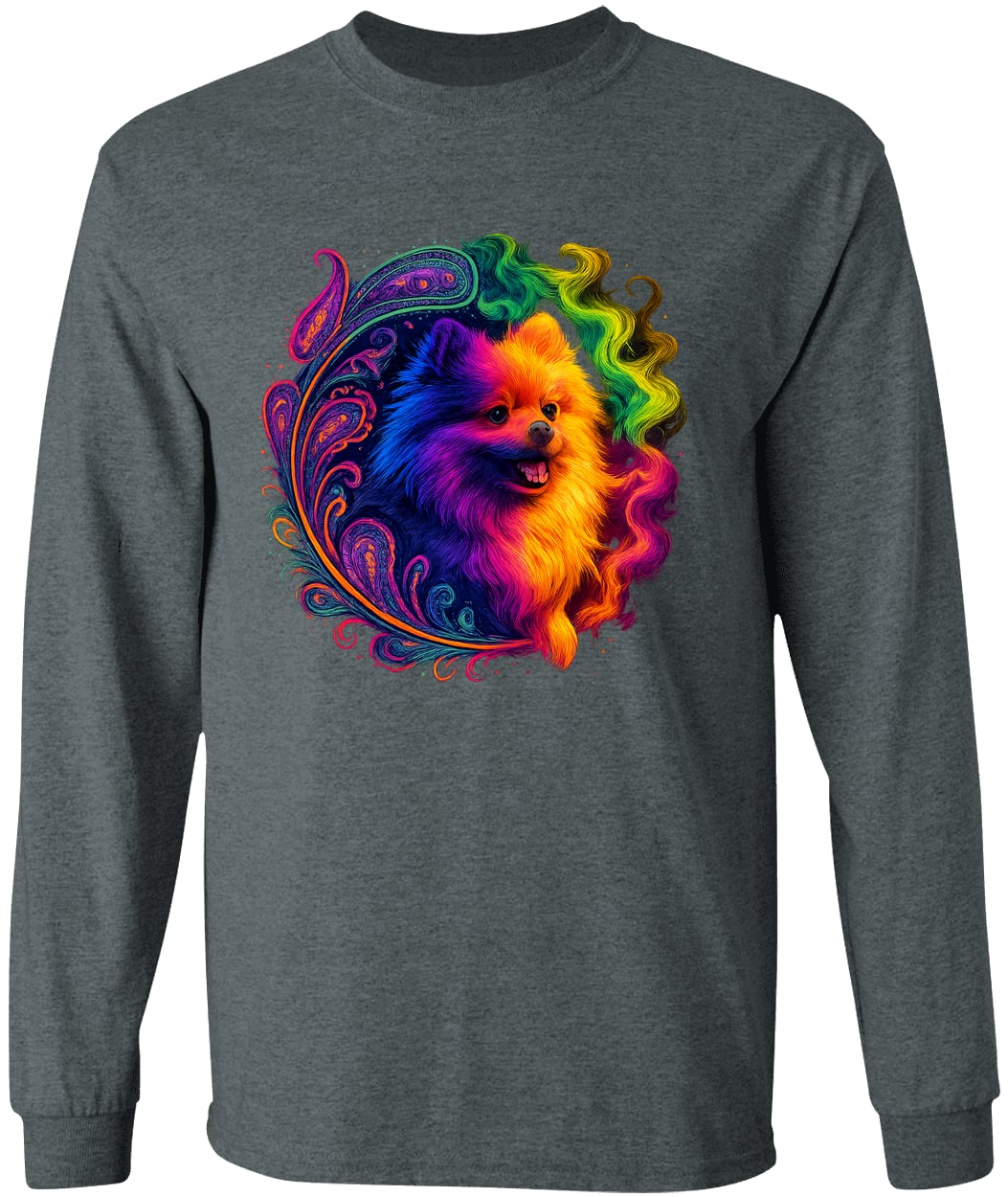 G540 LS T-Shirt 5.3 oz. - Dark Heather