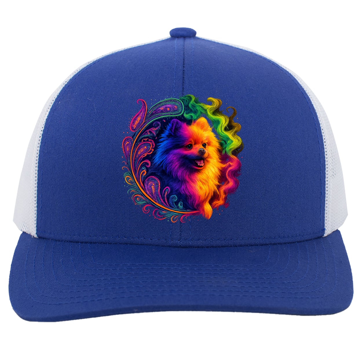 104C Trucker Snap Back - Royal/White