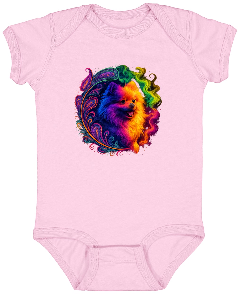 4424 Infant Fine Jersey Bodysuit - Pink