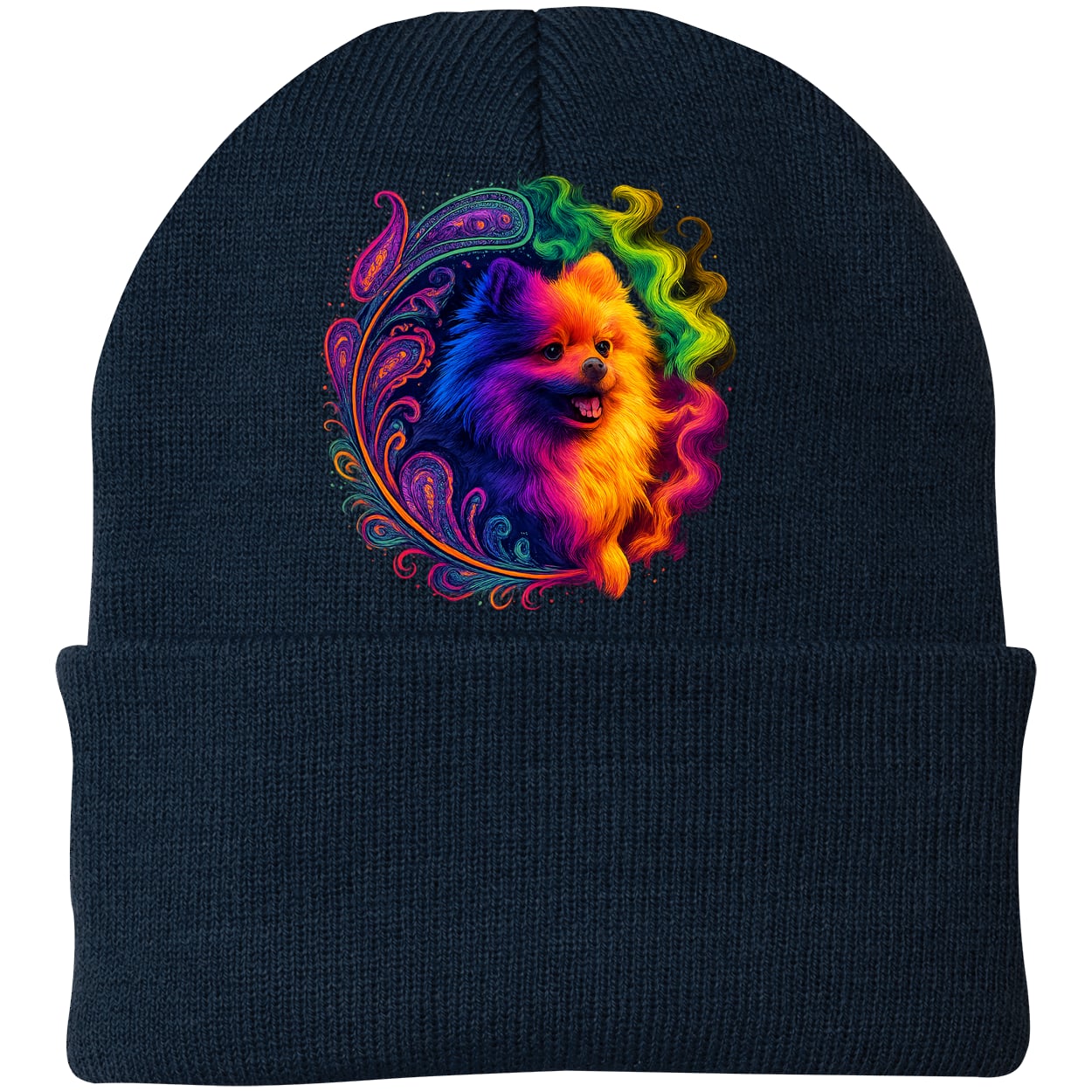 CP90 Port & Company Knit Beanie - Navy