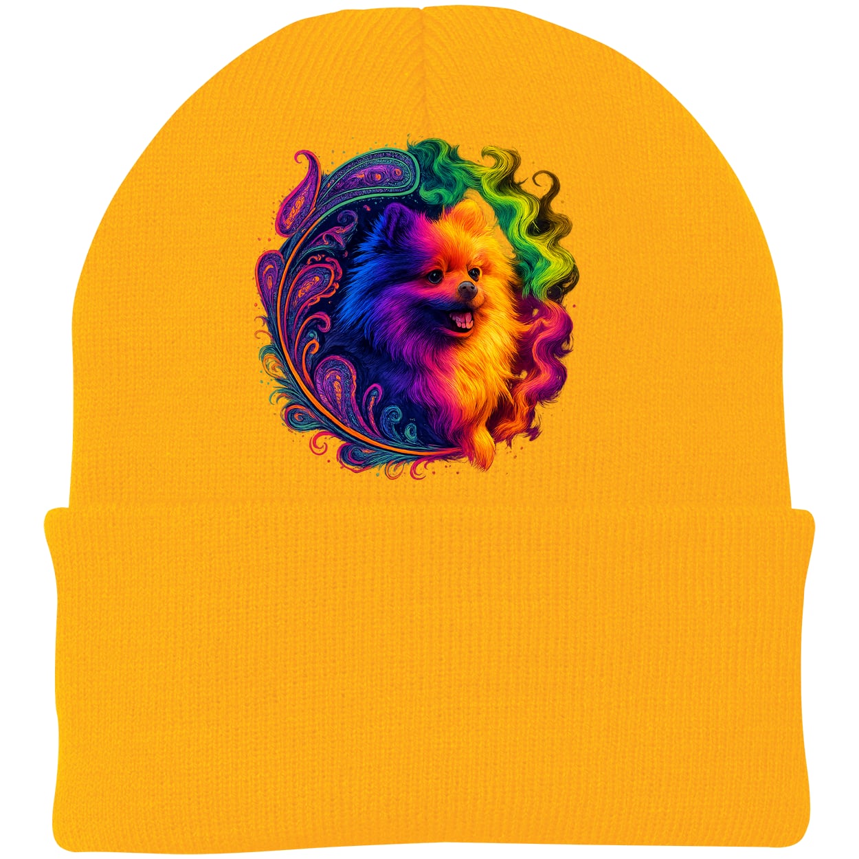 CP90 Port & Company Knit Beanie - Athletic Gold
