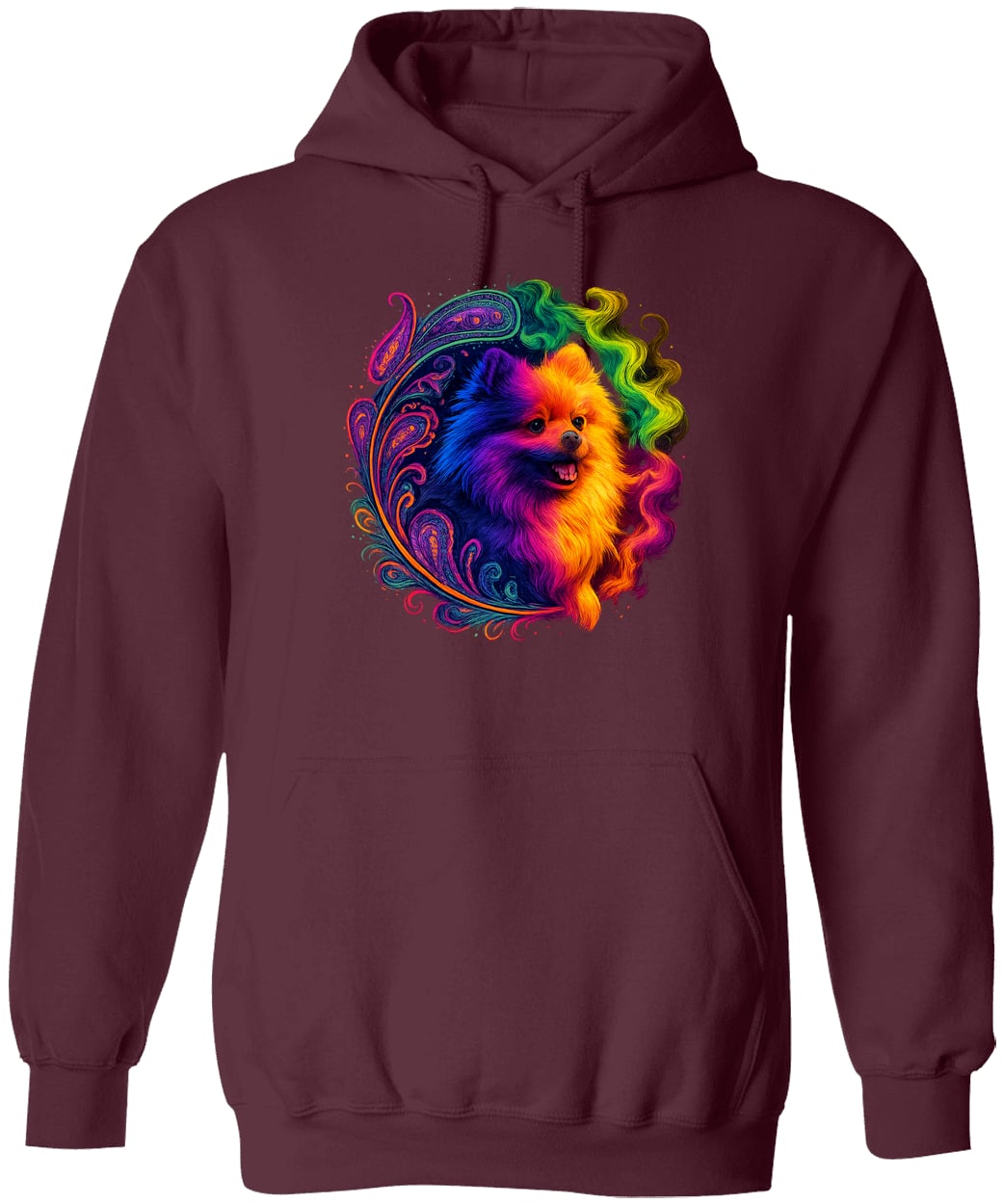 G185 Gildan Pullover Hoodie - Maroon