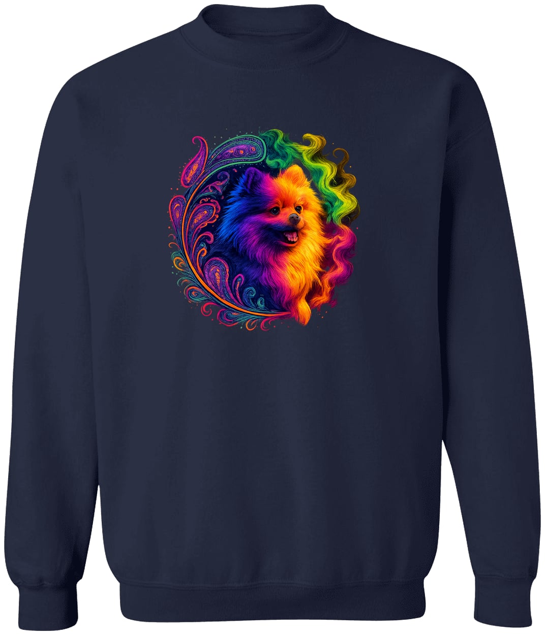 G180 Gildan Crewneck Pullover Sweatshirt - Navy