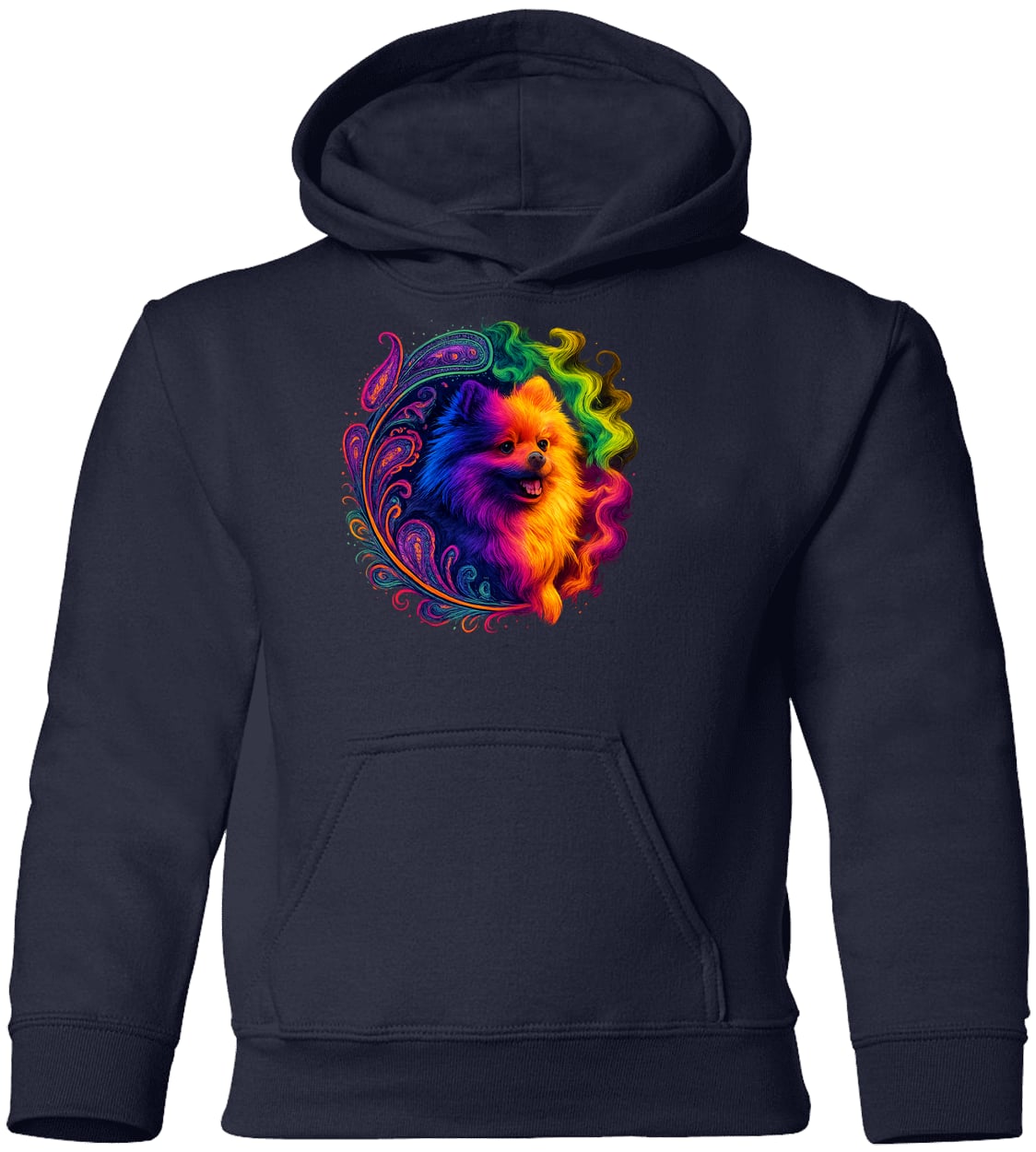 G185B Gildan Youth Pullover Hoodie - Navy
