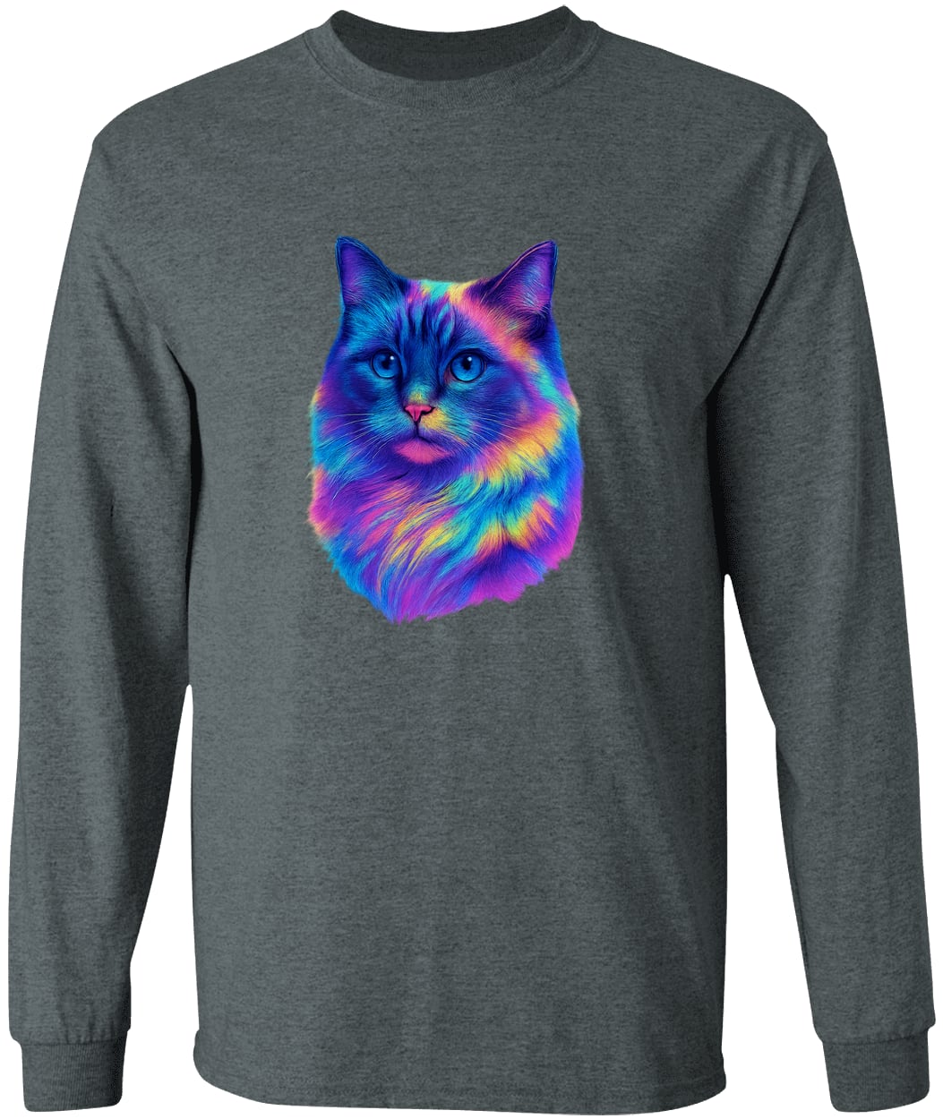 G540 LS T-Shirt 5.3 oz. - Dark Heather