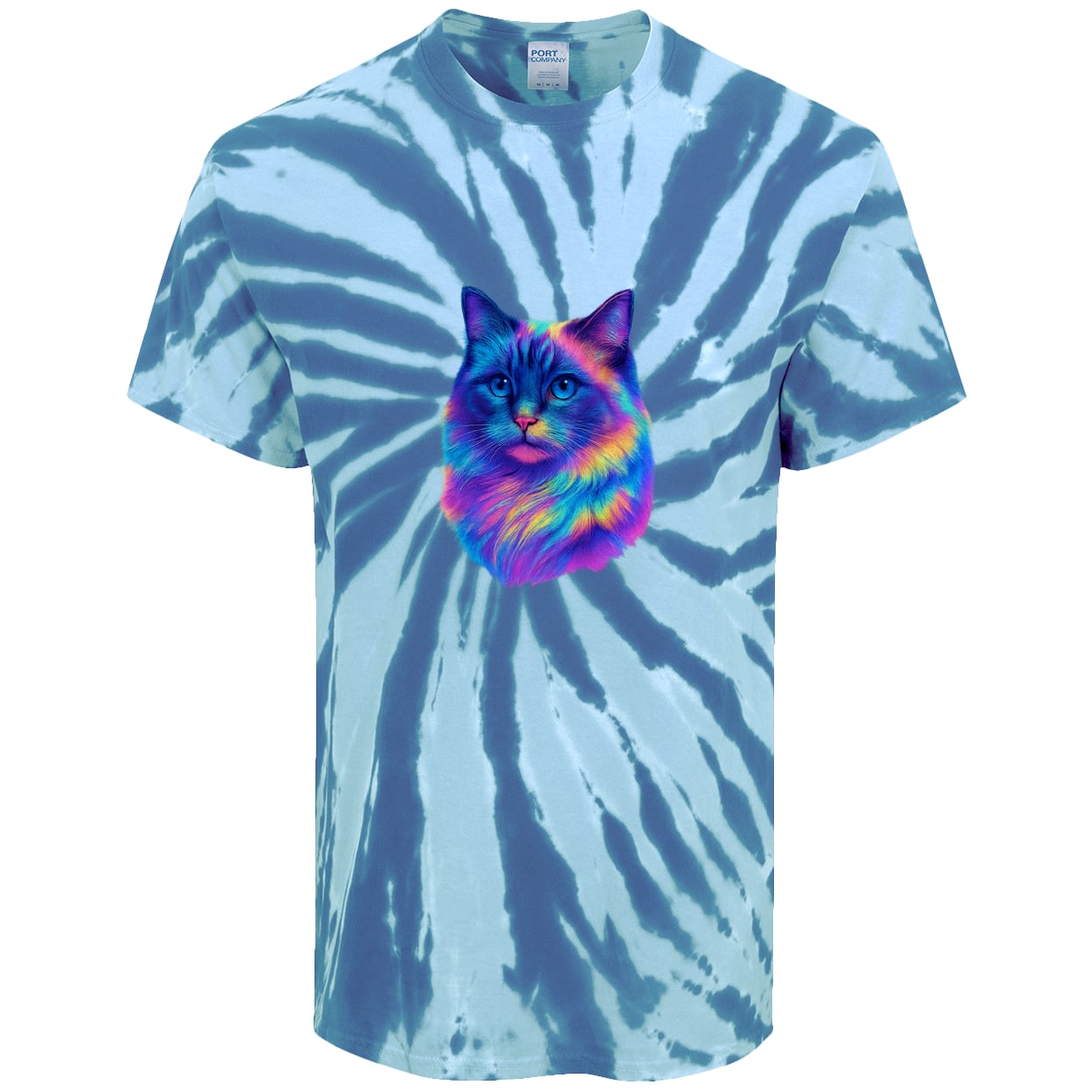 PC147 Port & Company Tie-Dye Tee - Royal
