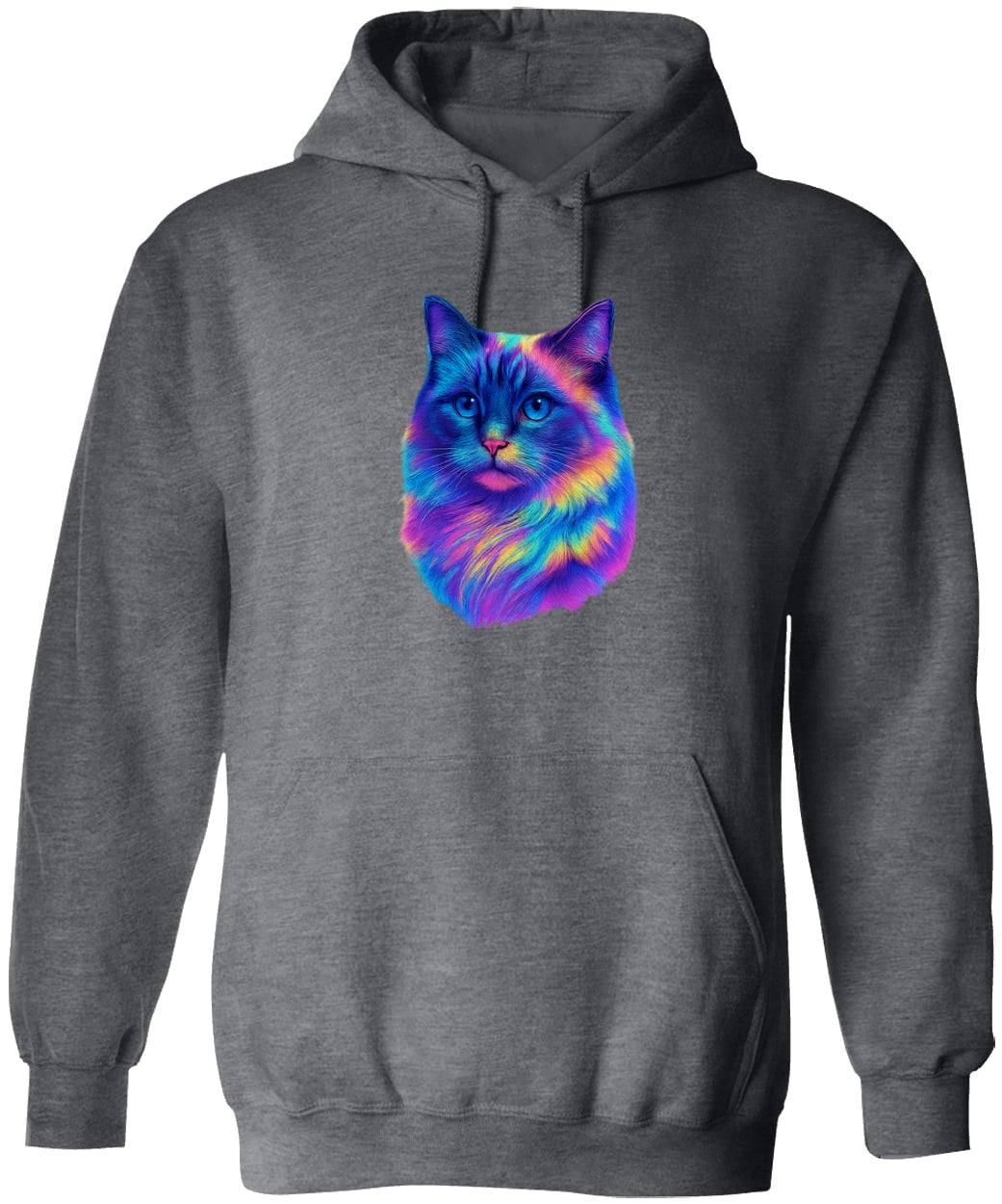 G185 Gildan Pullover Hoodie - Dark Heather