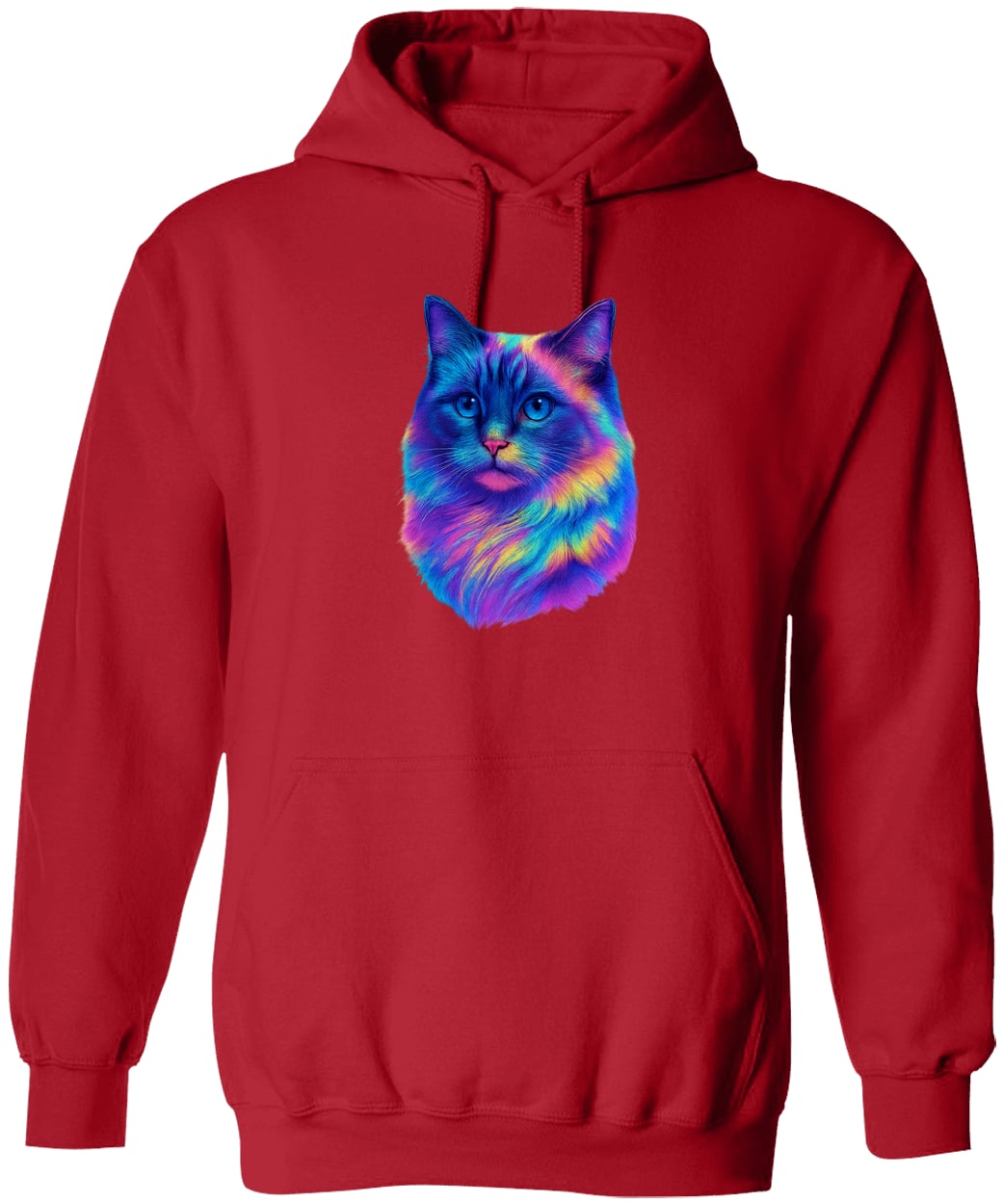 G185 Gildan Pullover Hoodie - Red