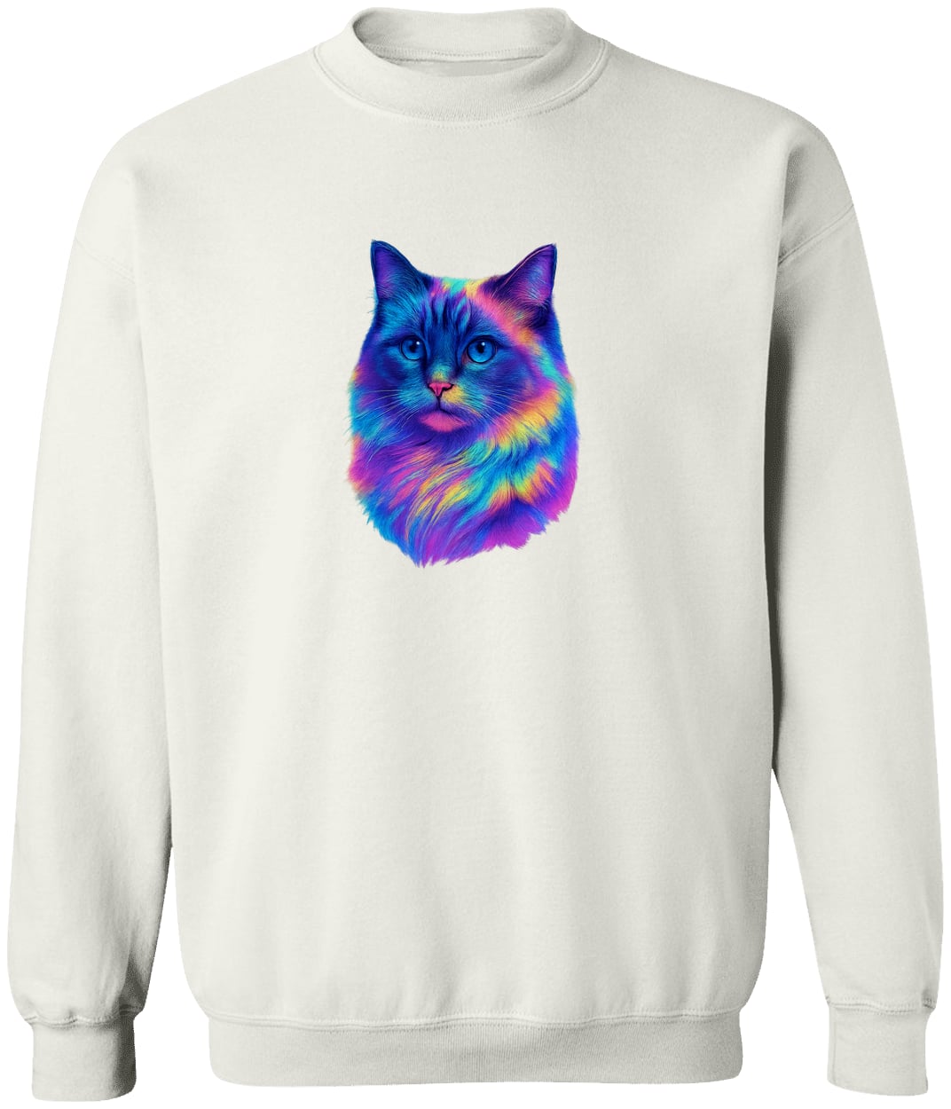 G180 Gildan Crewneck Pullover Sweatshirt - White