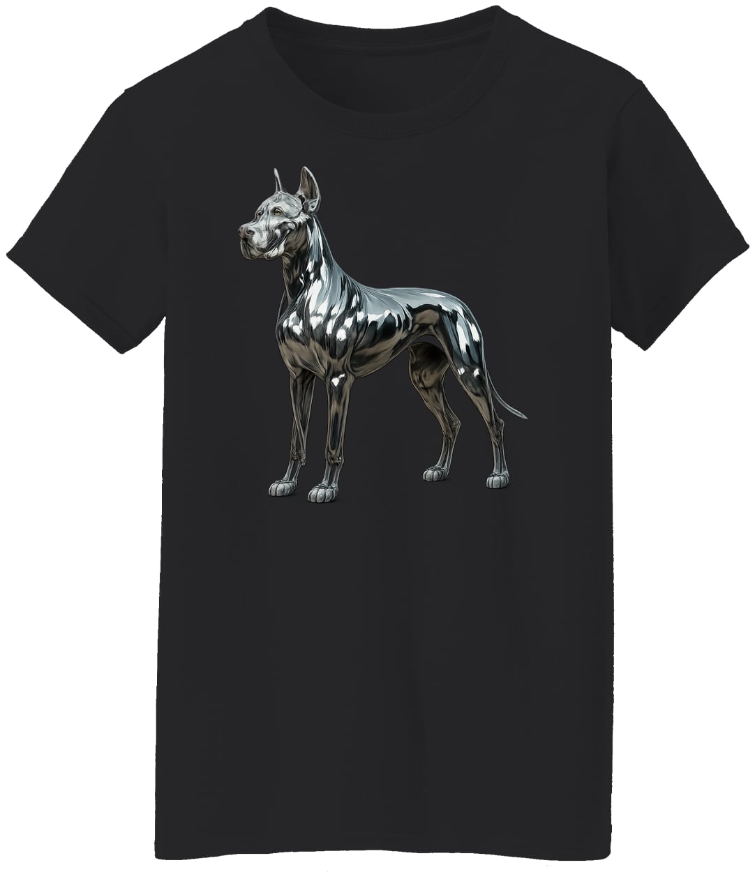 G500L Ladies' 5.3 oz. T-Shirt - Black