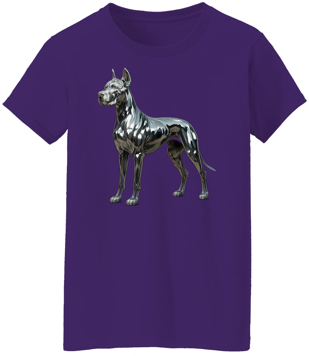 G500L Ladies' 5.3 oz. T-Shirt - Purple