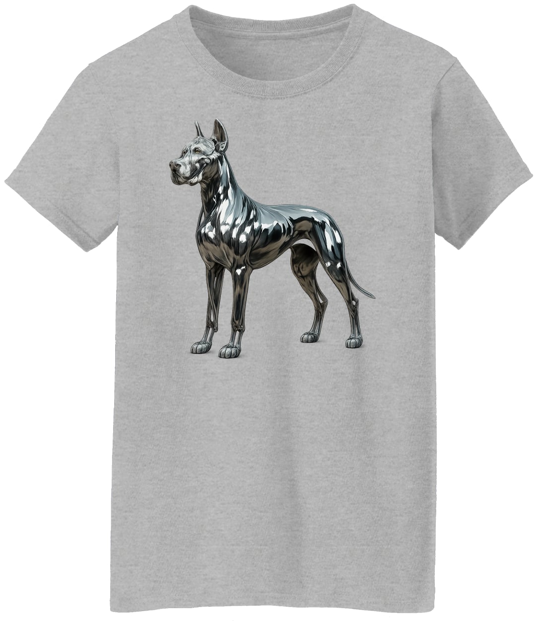 G500L Ladies' 5.3 oz. T-Shirt - Sport Grey