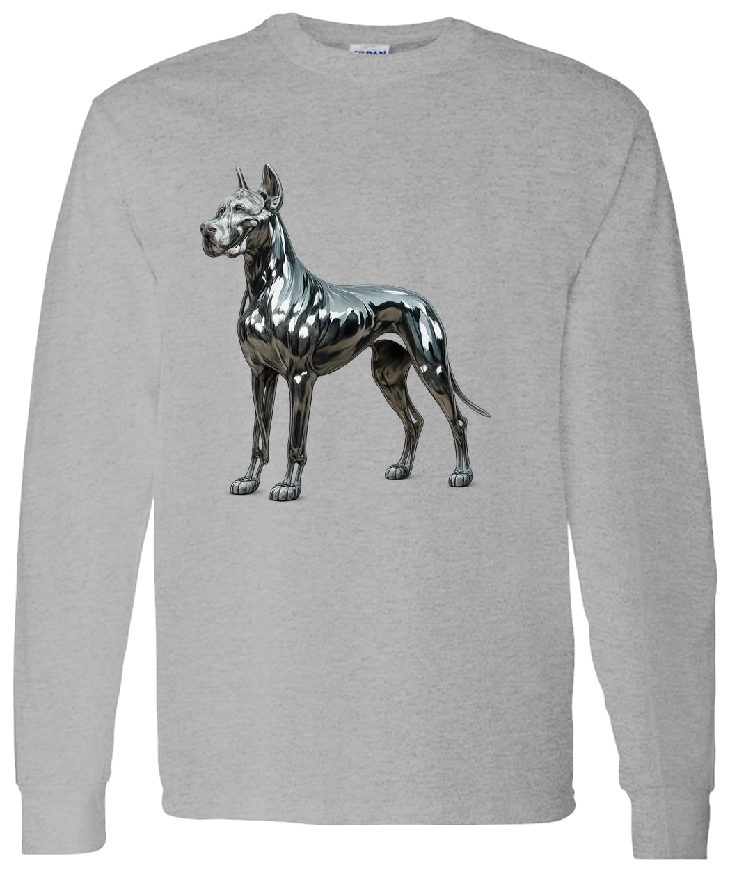 G540 LS T-Shirt 5.3 oz. - Sport Grey