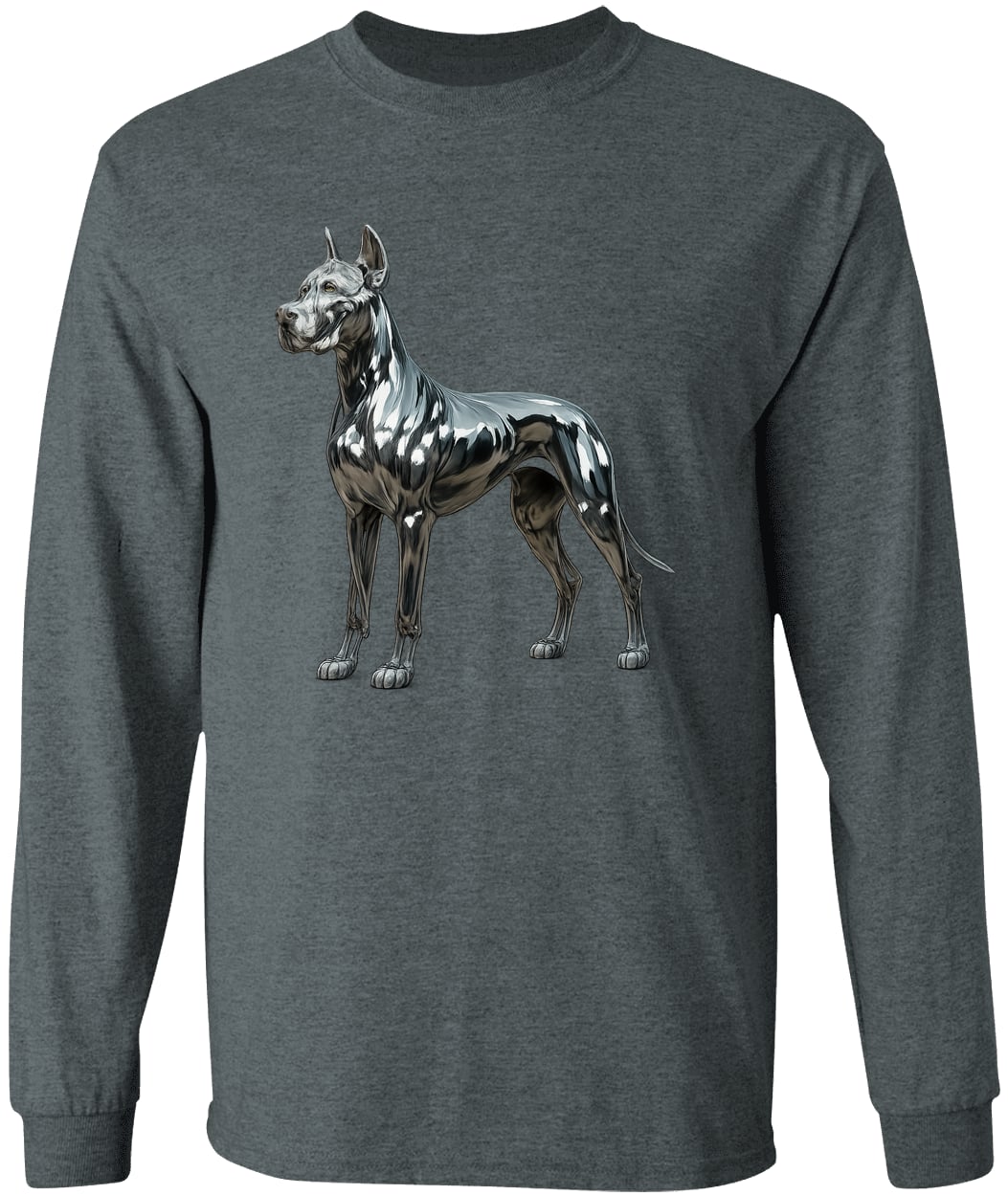 G540 LS T-Shirt 5.3 oz. - Dark Heather