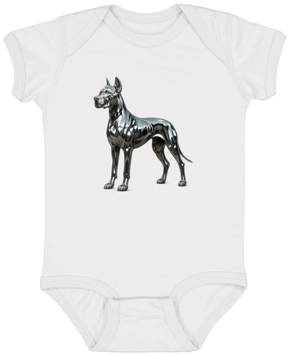 4424 Infant Fine Jersey Bodysuit - White