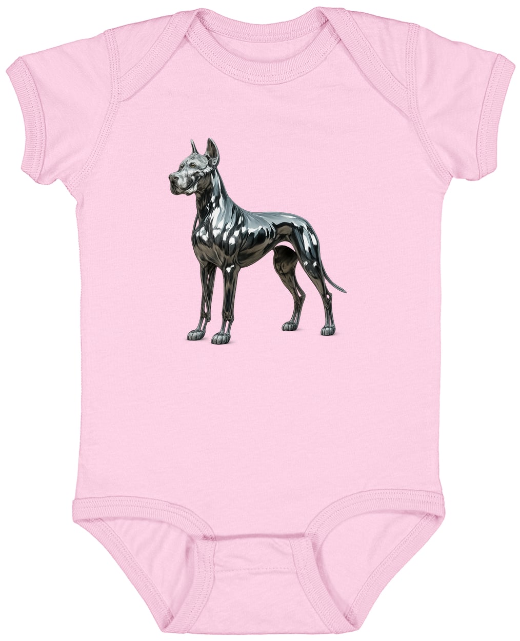 4424 Infant Fine Jersey Bodysuit - Pink
