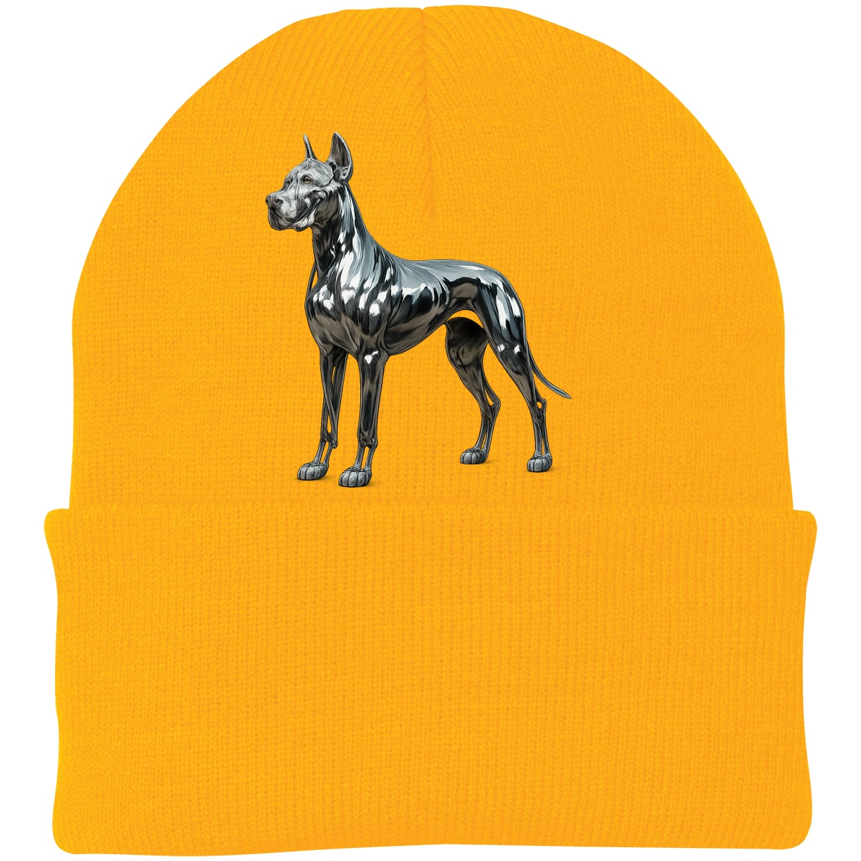 CP90 Port & Company Knit Beanie - Athletic Gold