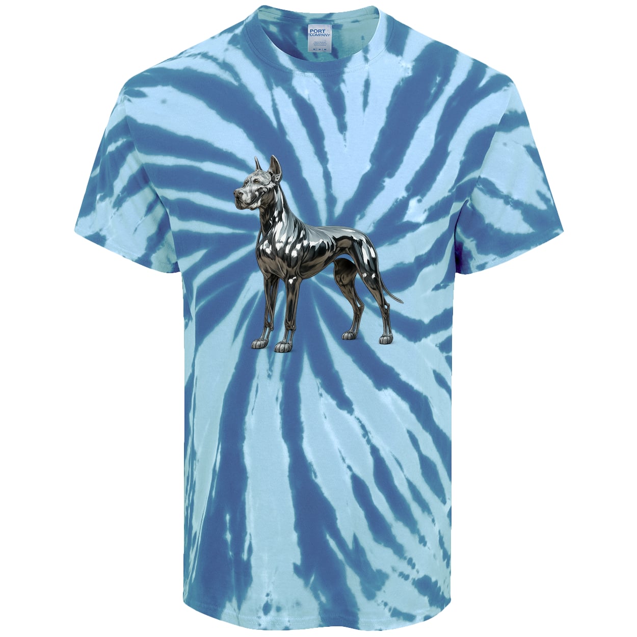 PC147 Port & Company Tie-Dye Tee - Royal
