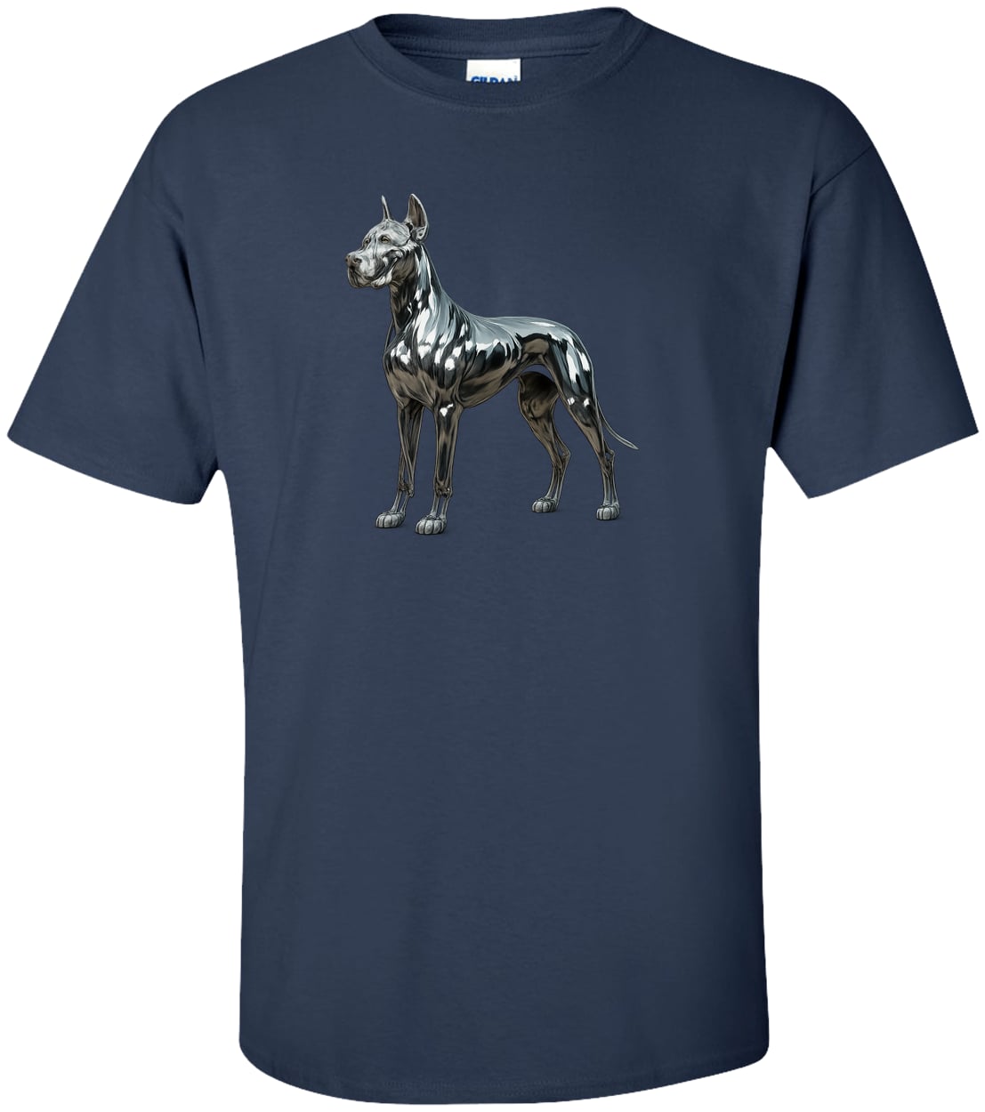G200T Gildan Mens Tall Ultra Cotton Tee - Navy