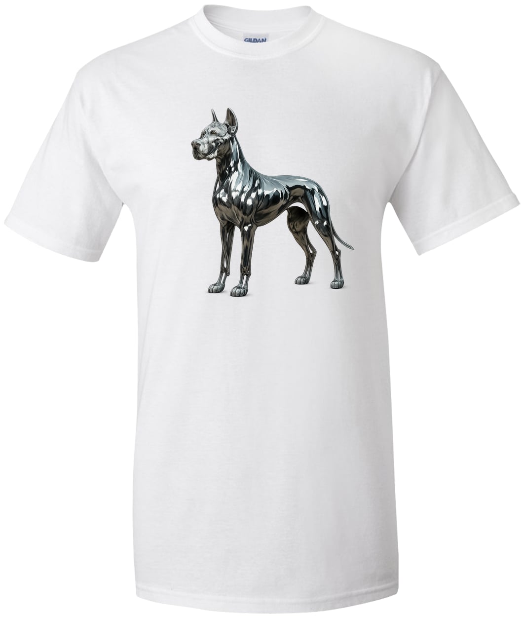 G200T Gildan Mens Tall Ultra Cotton Tee - White