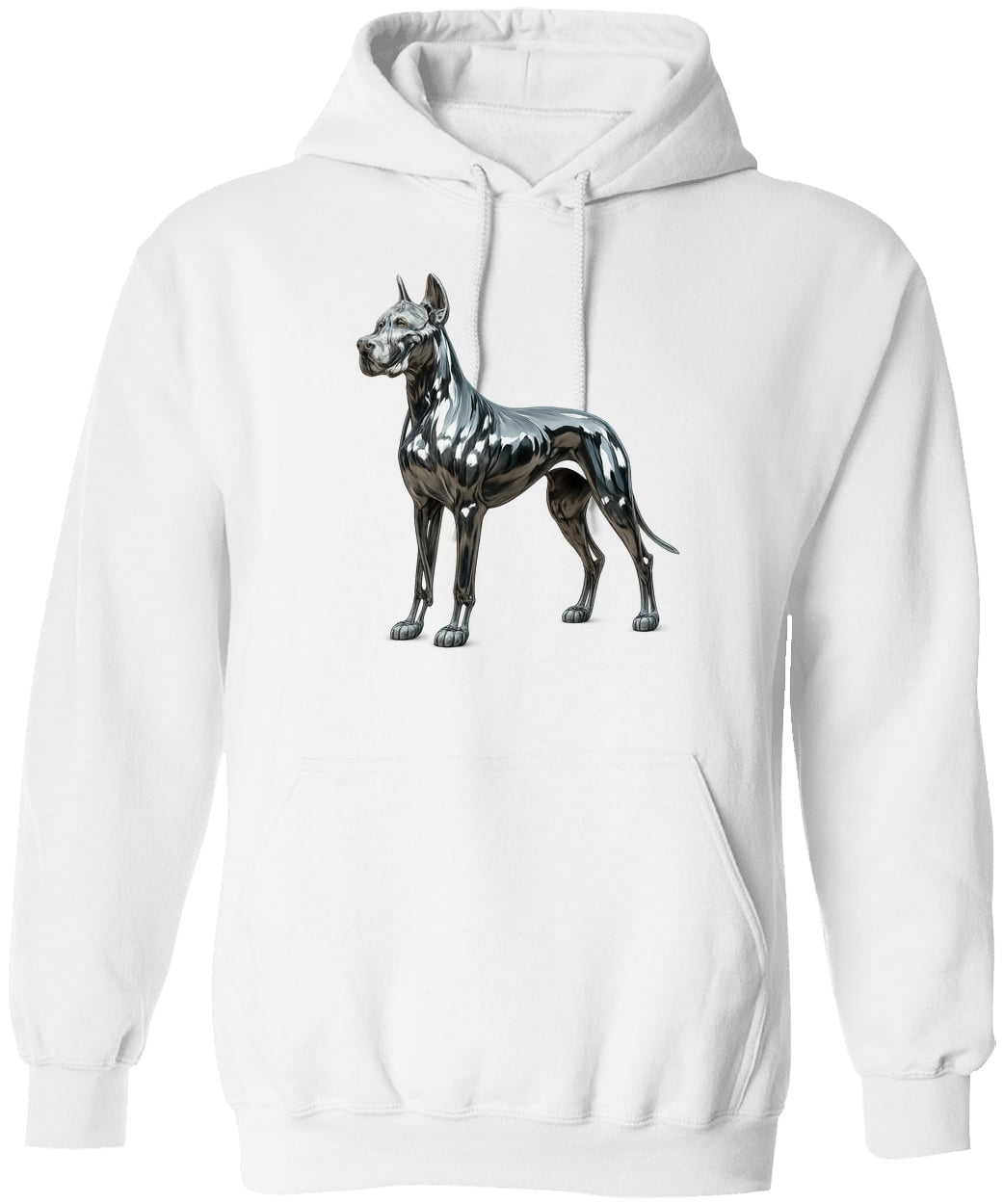 G185 Gildan Pullover Hoodie - White