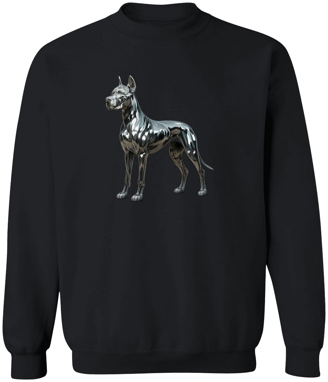 G180 Gildan Crewneck Pullover Sweatshirt - Black