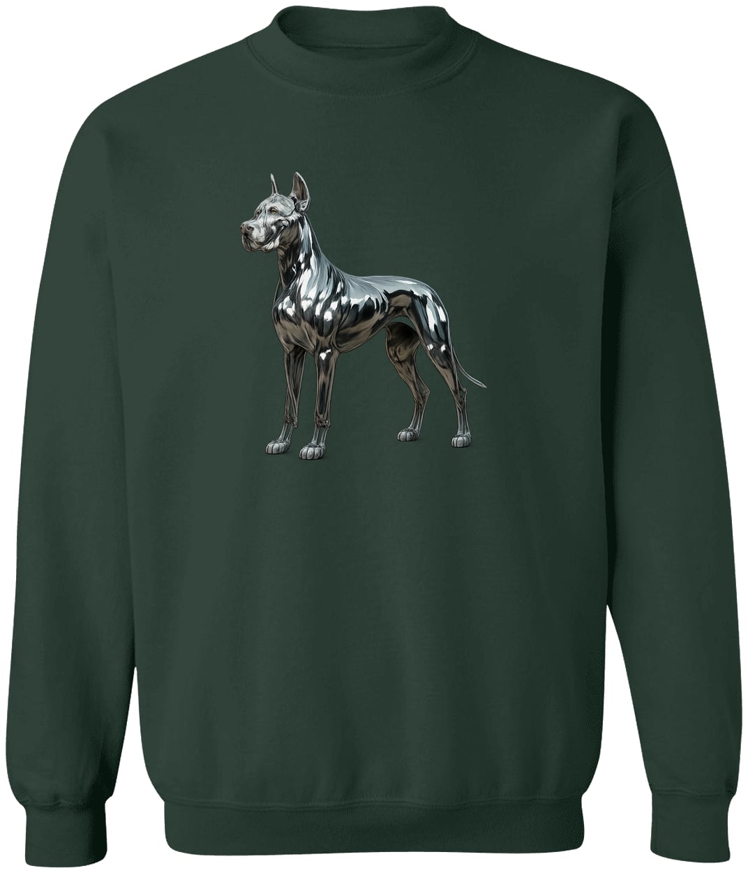 G180 Gildan Crewneck Pullover Sweatshirt - Forest Green