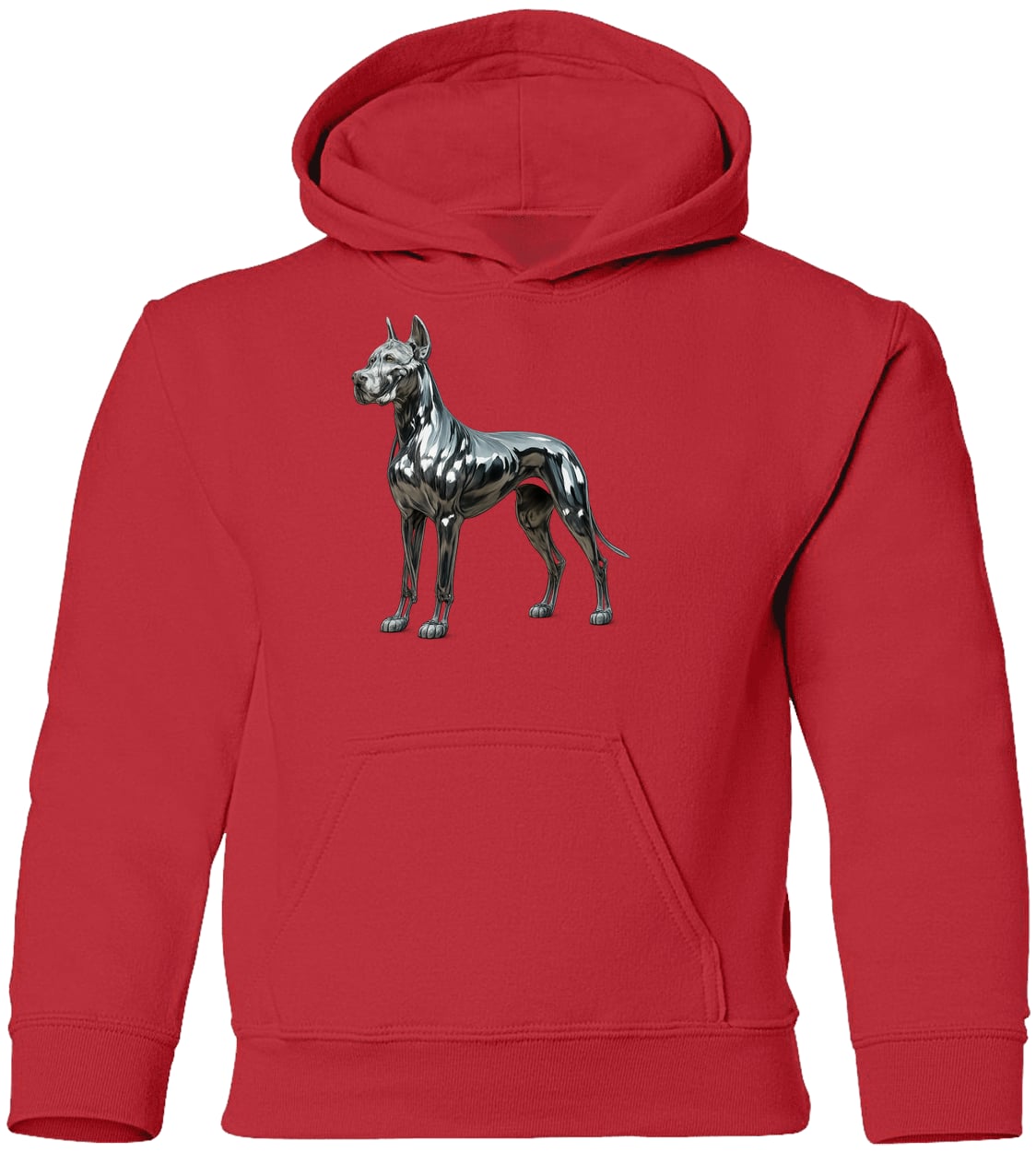 G185B Gildan Youth Pullover Hoodie - Red