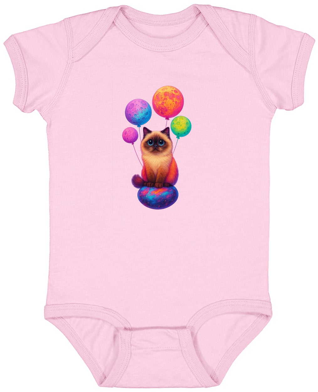 4424 Infant Fine Jersey Bodysuit - Pink