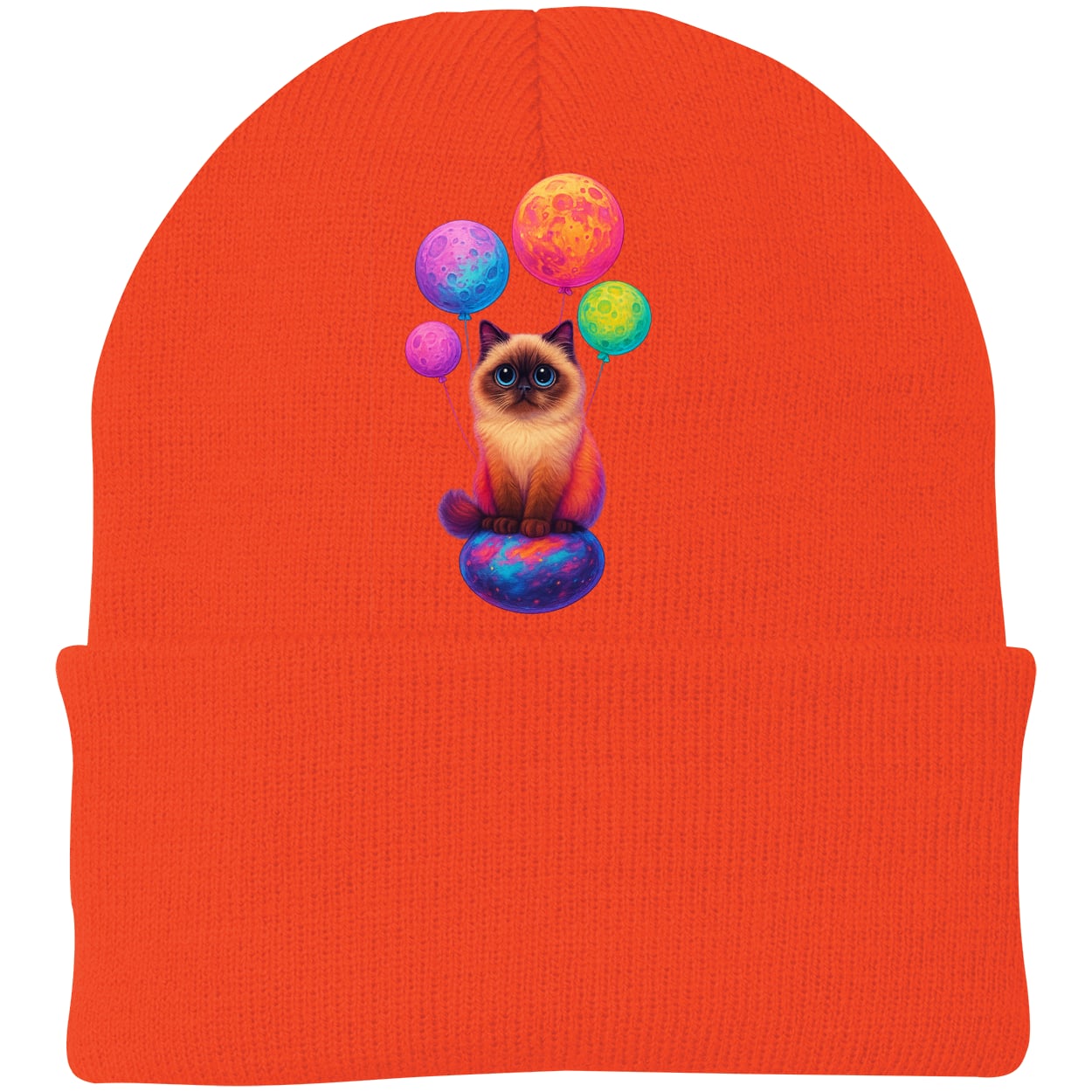 CP90 Port & Company Knit Beanie - Athletic Orange