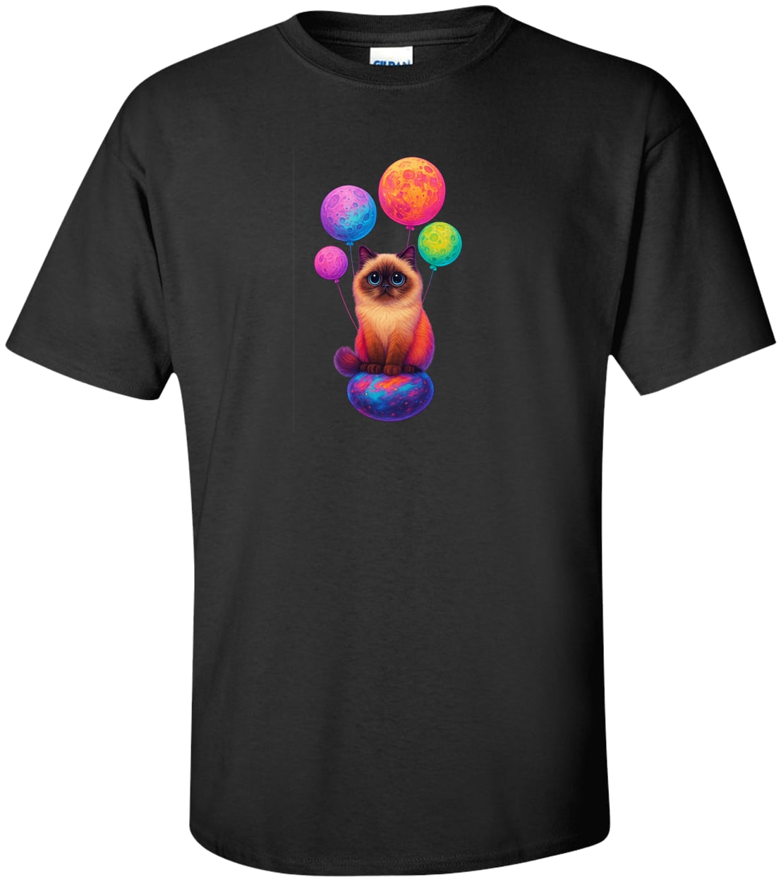 G200T Gildan Mens Tall Ultra Cotton Tee - Black