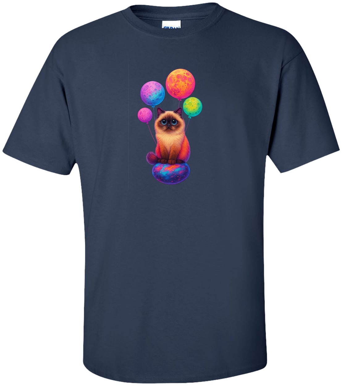 G200T Gildan Mens Tall Ultra Cotton Tee - Navy