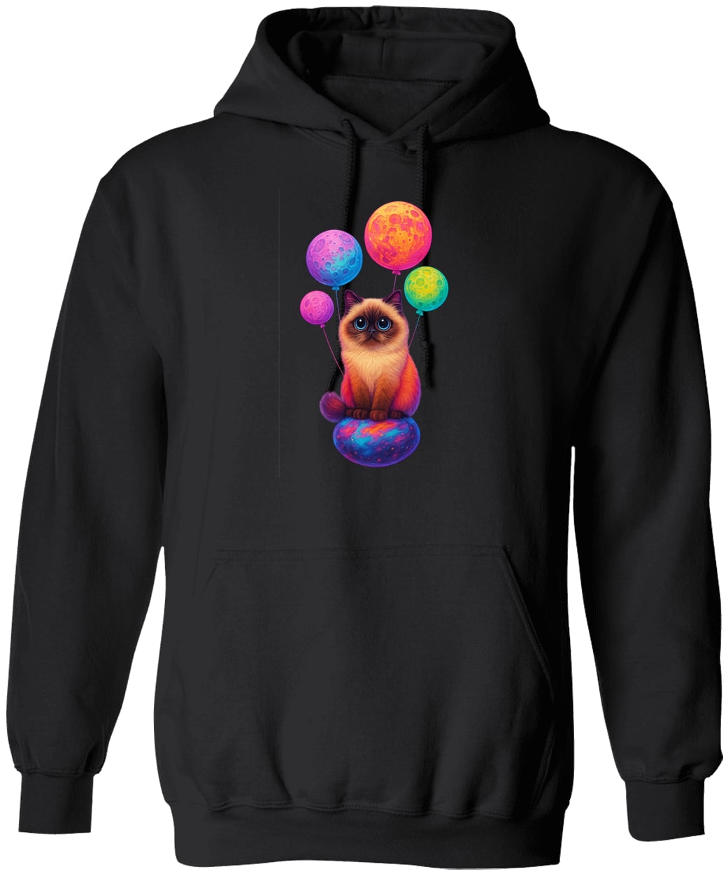 G185 Gildan Pullover Hoodie - Black