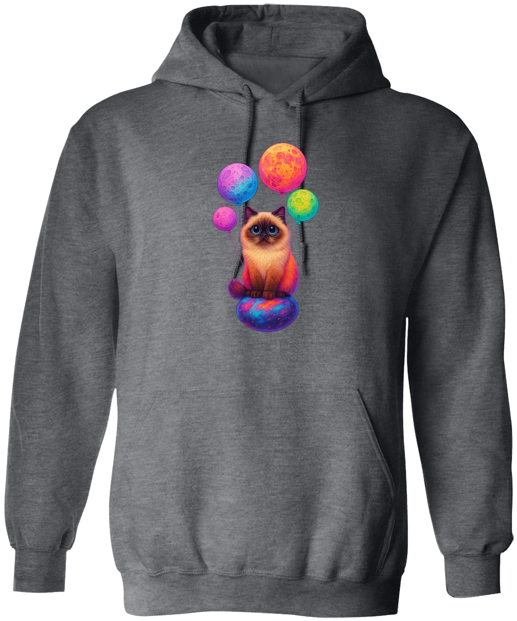 G185 Gildan Pullover Hoodie - Dark Heather