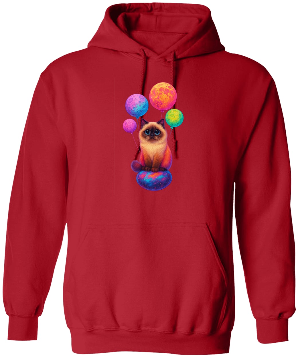 G185 Gildan Pullover Hoodie - Red