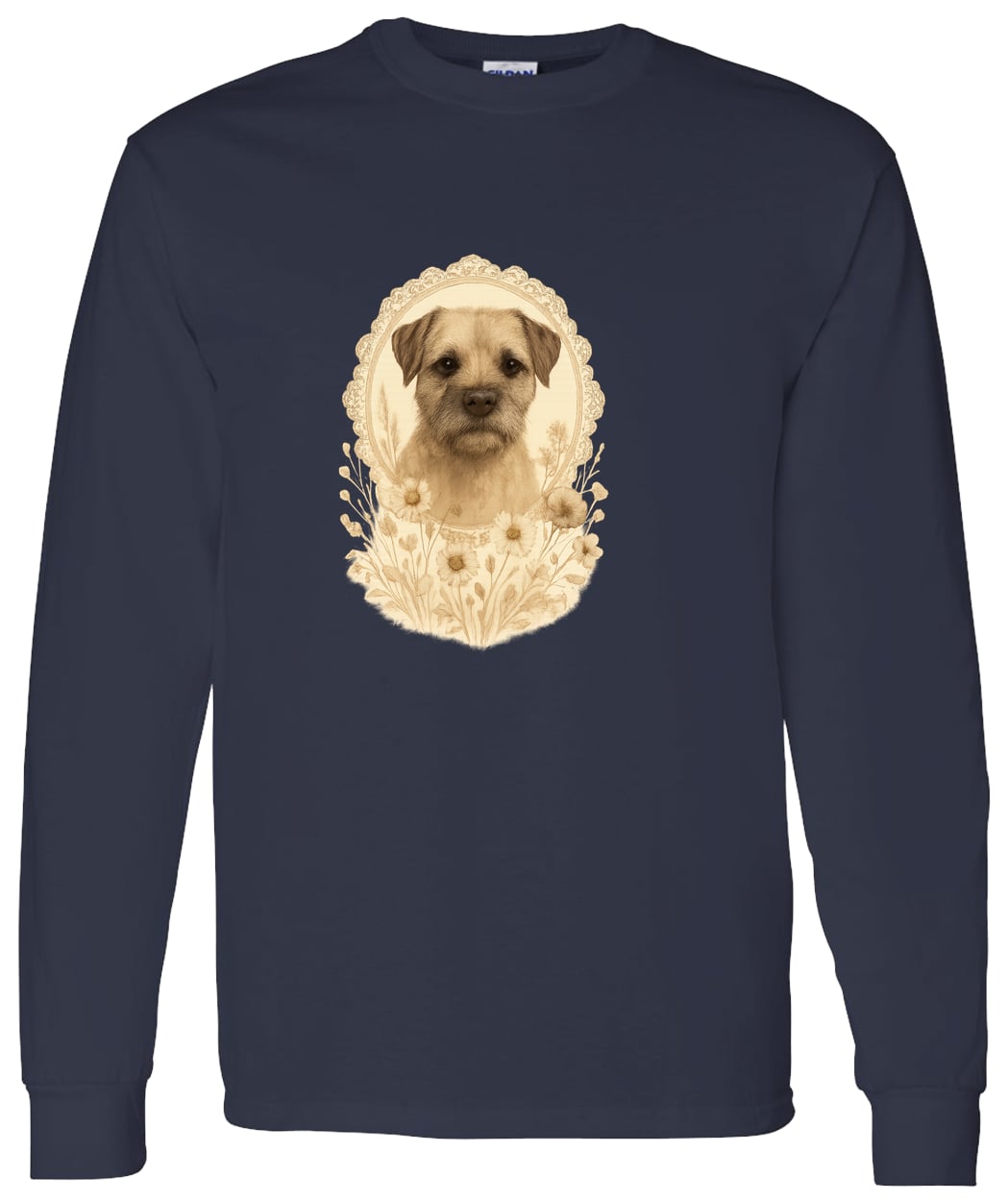 G540 LS T-Shirt 5.3 oz. - Navy