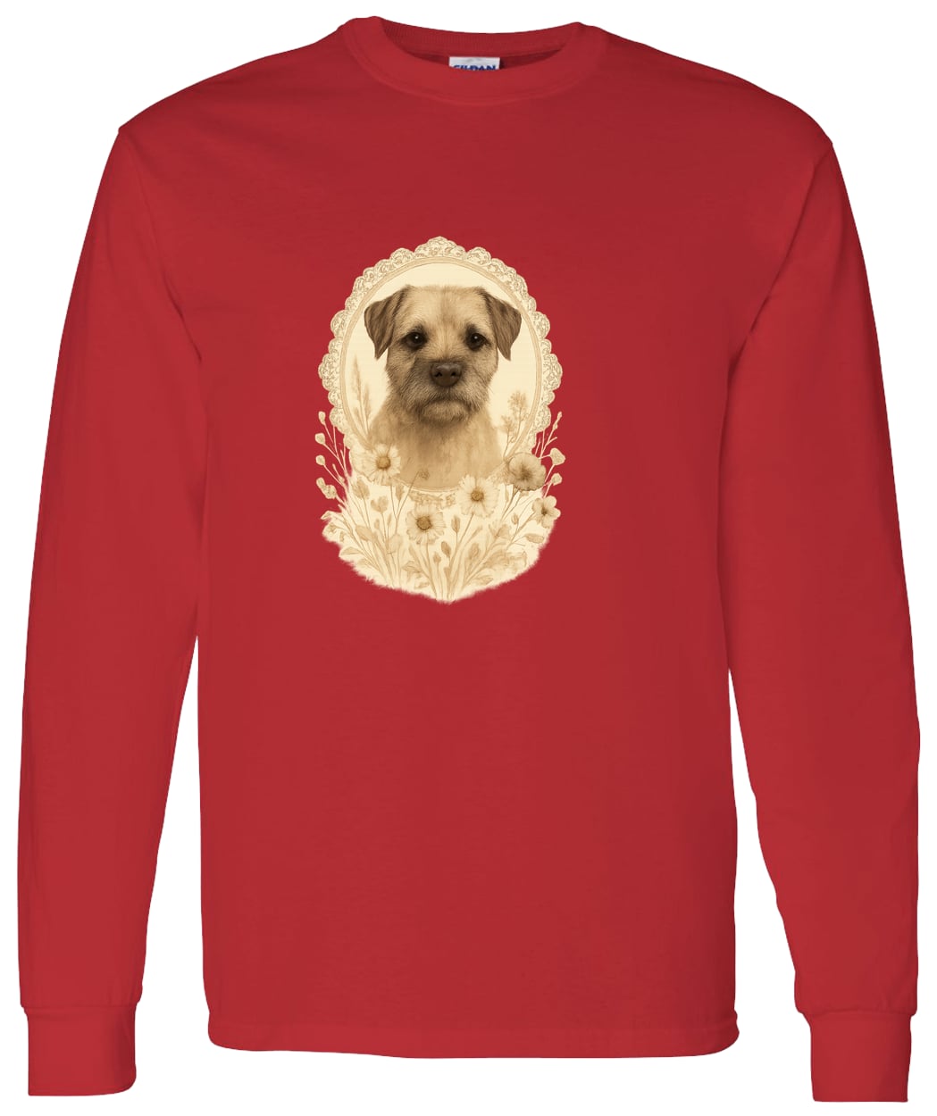 G540 LS T-Shirt 5.3 oz. - Red
